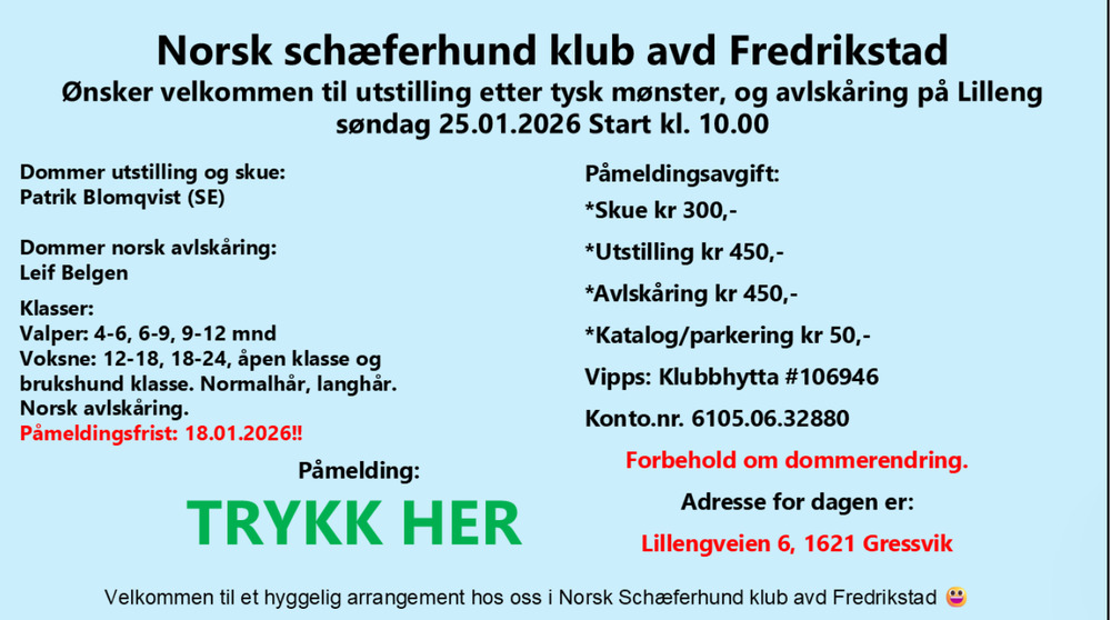 Annonser fra avdelinger 243670