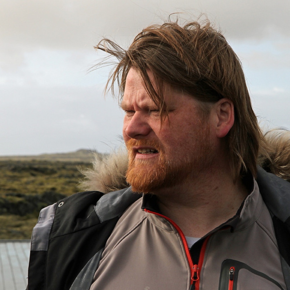 Guiden vår, Trond, som var så heldig å bli bestefar nest siste dag av oppholdet!

Foto Geir Lundli