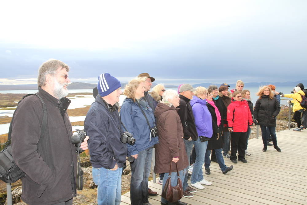 Koret Synger Bruremasj på Thingvellir
Foto Geir Lundli