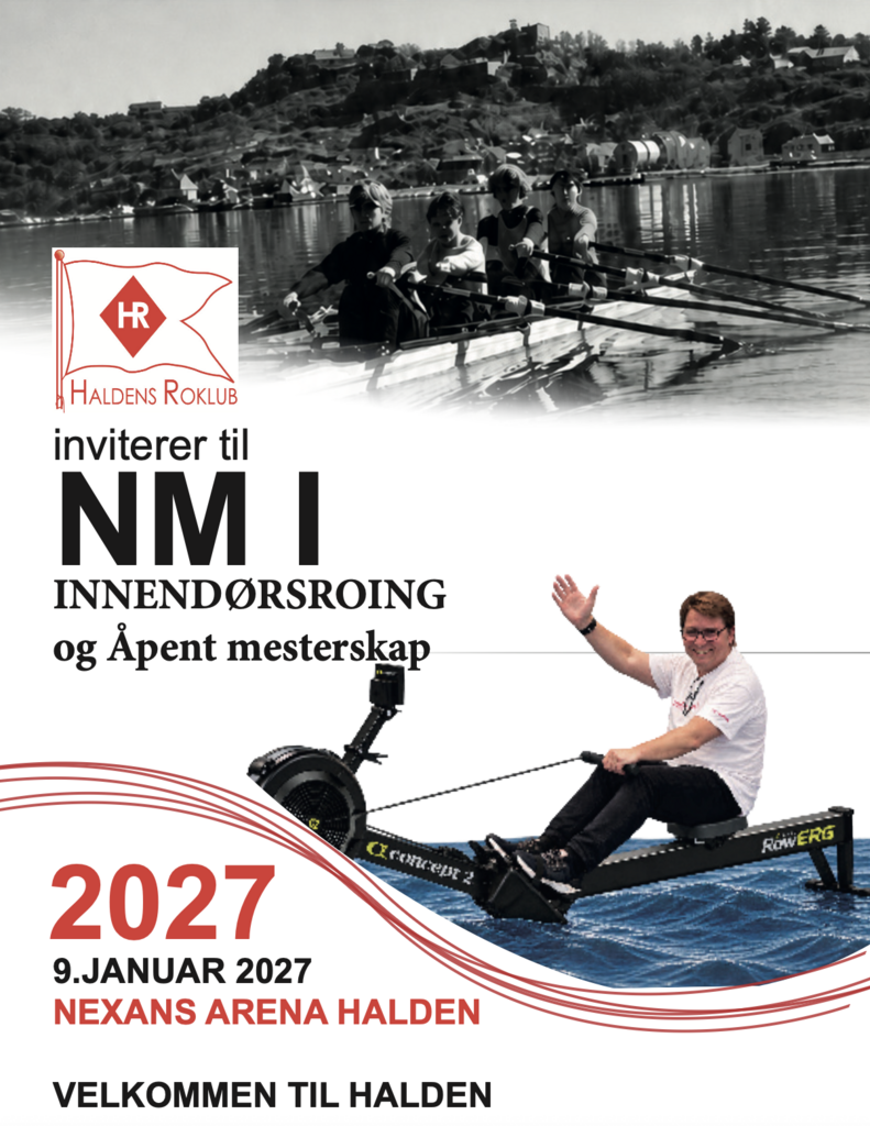 NM i Innendørsroing 2027 i Halden