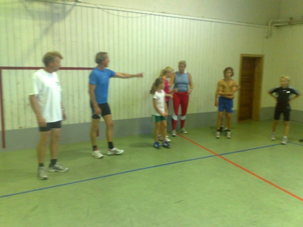 Trening l&oslash;rdag