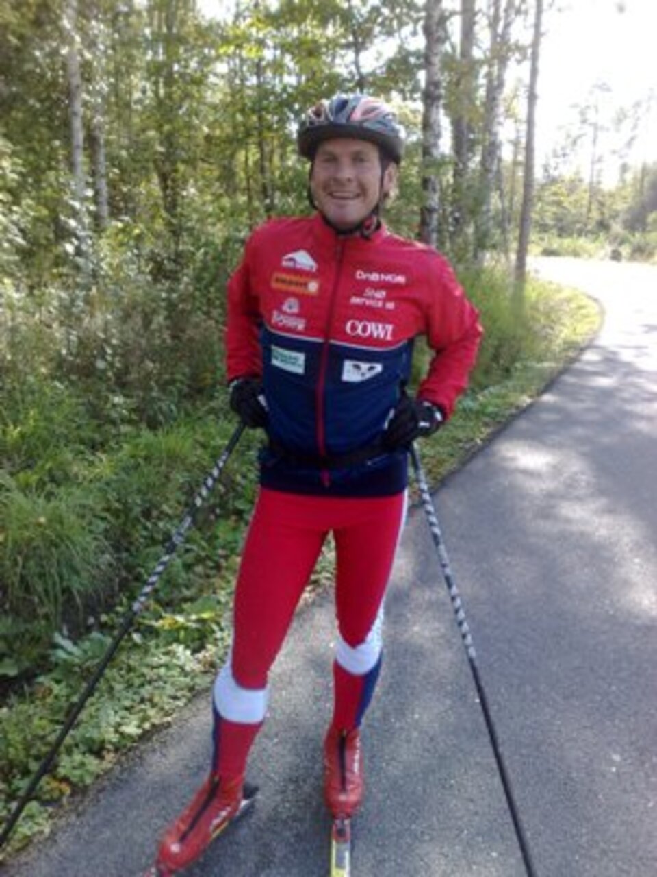 Fin lørdagsøkt på rulleski