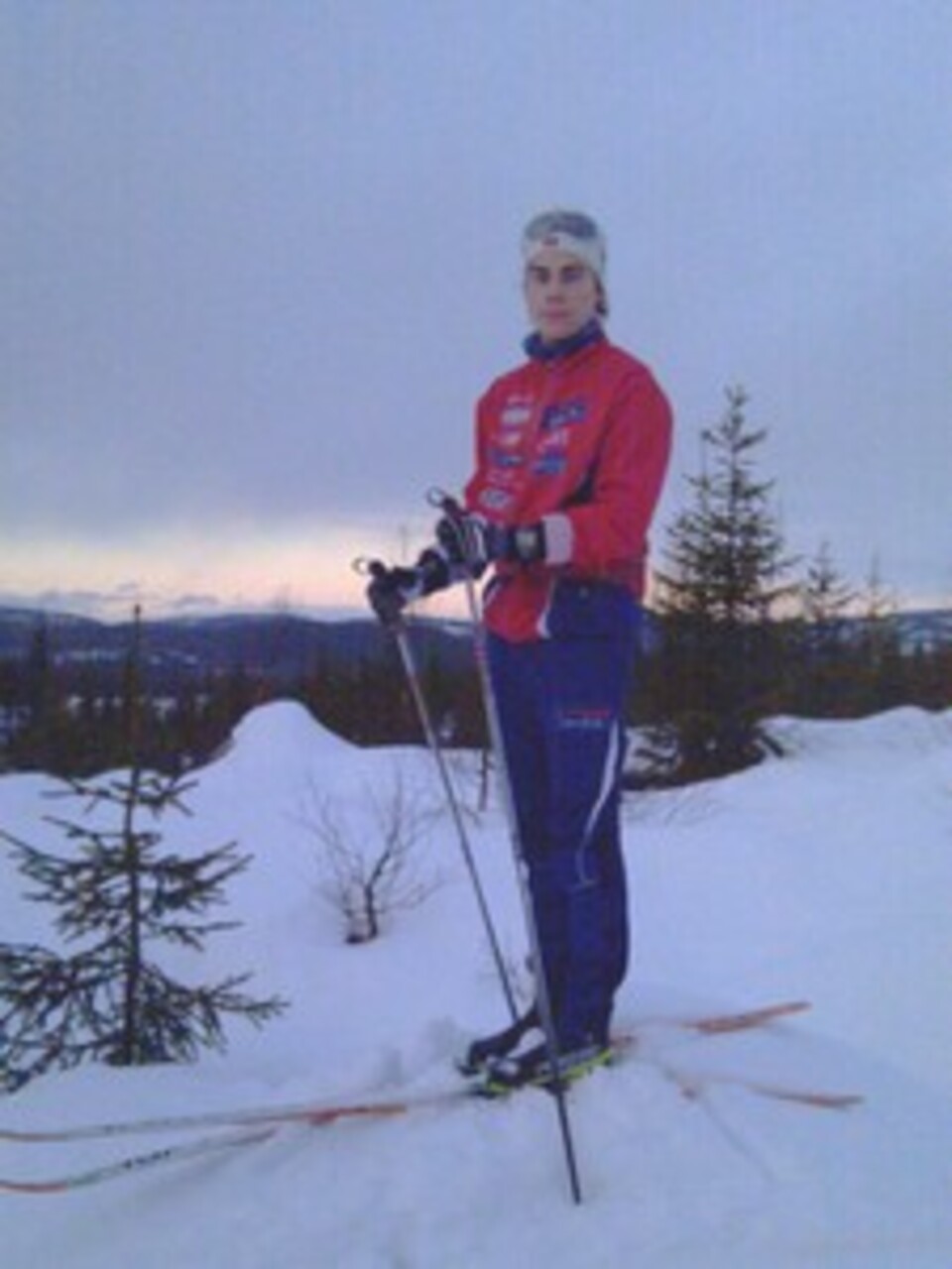 Sivert nr 16 i Norgescup Junior