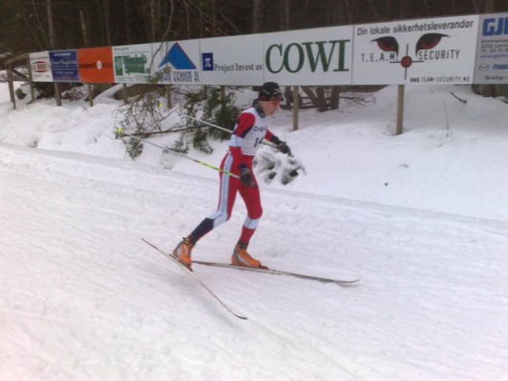 Stor fart under testløp!