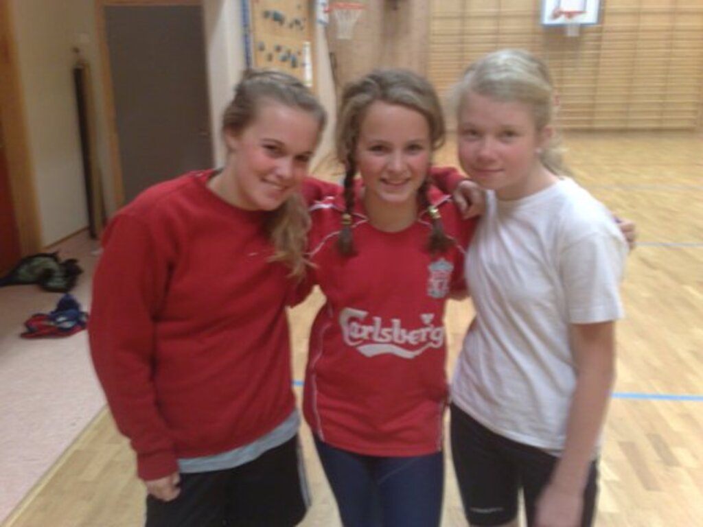 Mange på styrketrening!