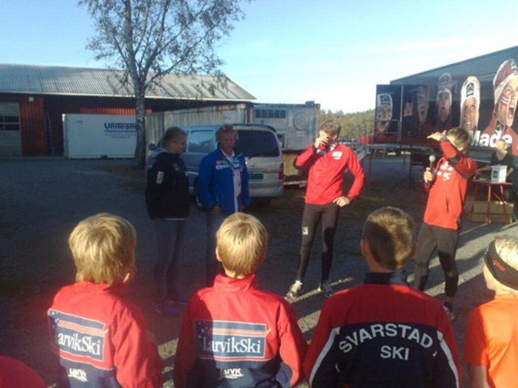 Strålende dag med Skiforbundet!