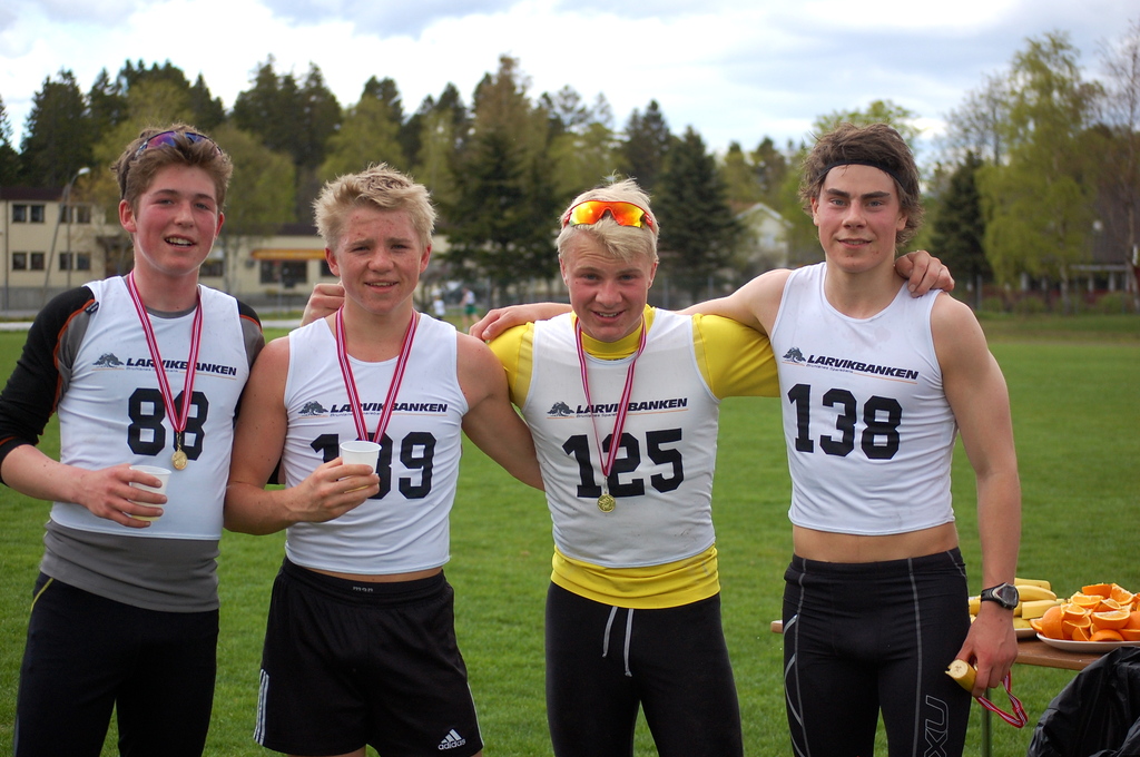 Slitne etter et flott løp