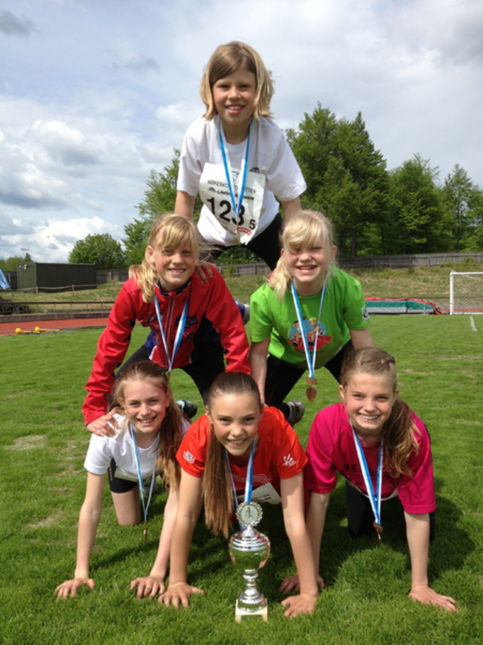 Jentegruppa i B&oslash;keskogstafetten