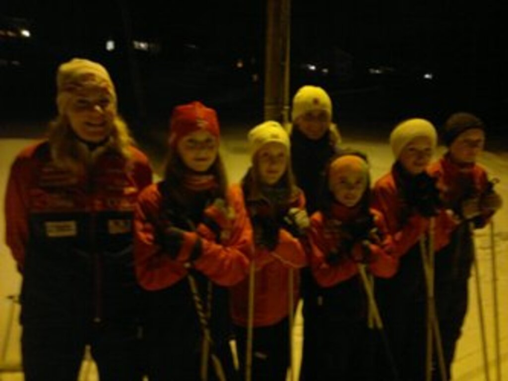 Mange p&aring; trening!