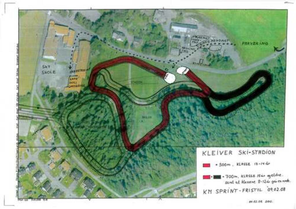 KM sprint og Kleiver skistadion
