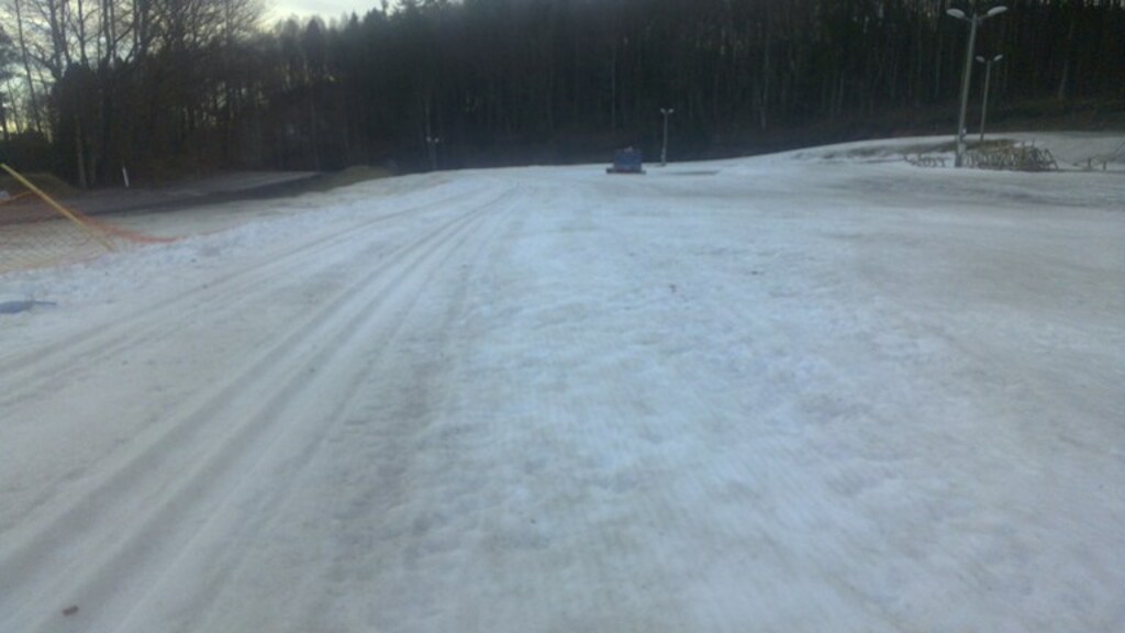 Spor er kjørt for kveldens trening