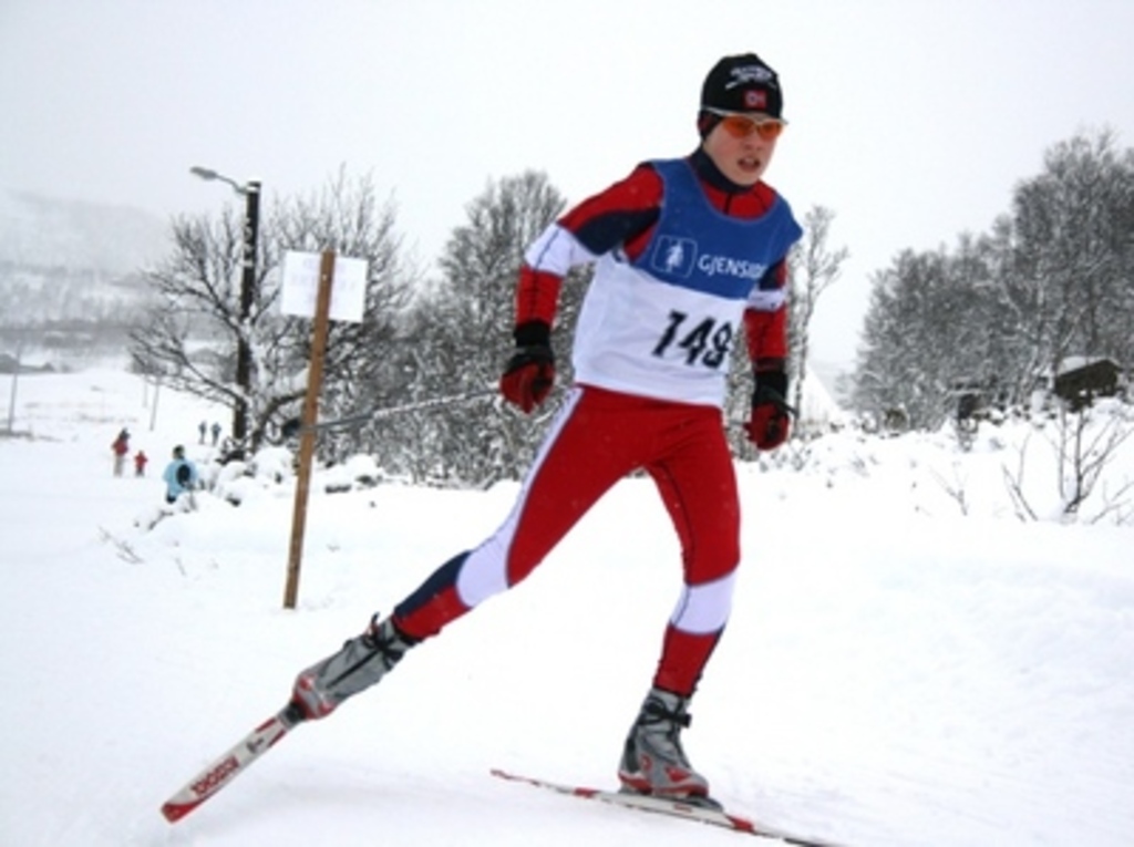 Sivert H Bergan nr 15 i landsrenn