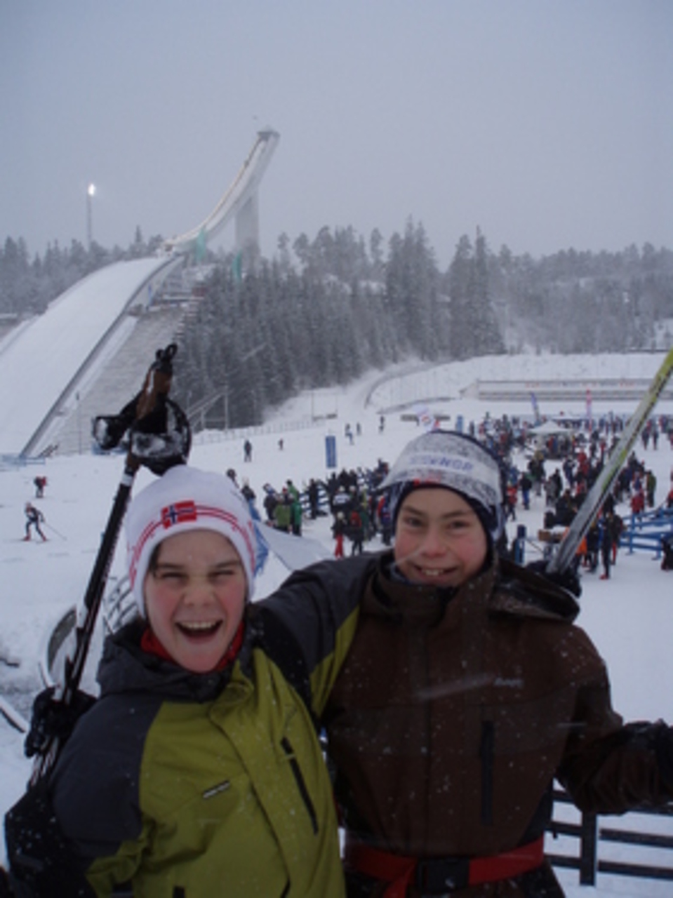 Larvik ski til Holmenkollen