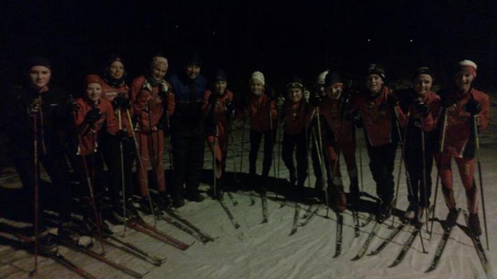 Mange p&aring; torsdagstrening