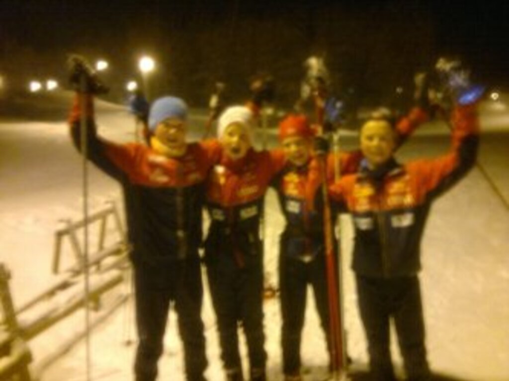 Vinterlig p&aring; torsdagstrening