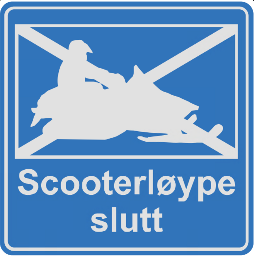 Stengt løype