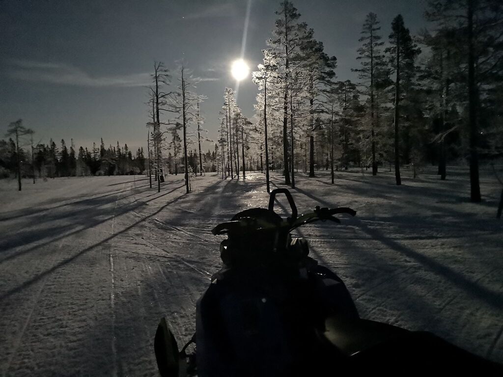 Måneskinn og åpne løyper!