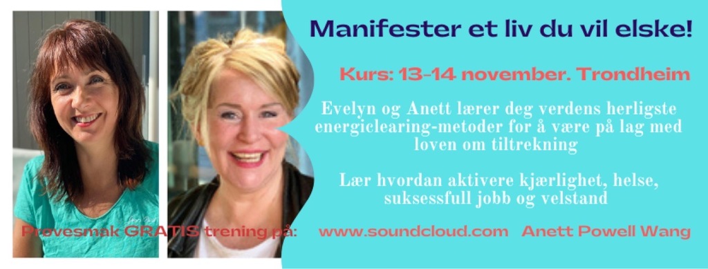 Anett og Evelyn Manifest kurs