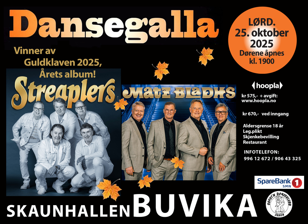 Dansegalla Skaunhallen 2025