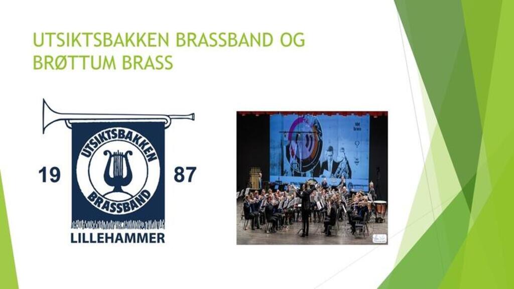 UTSIKTSBAKKEN BRASSBAND OG BRØTTUM BRASS fredag 17. november 2023