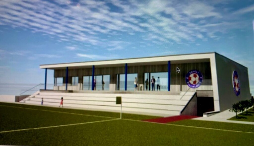 Klubbhuset til Ekholt Ballklubb
