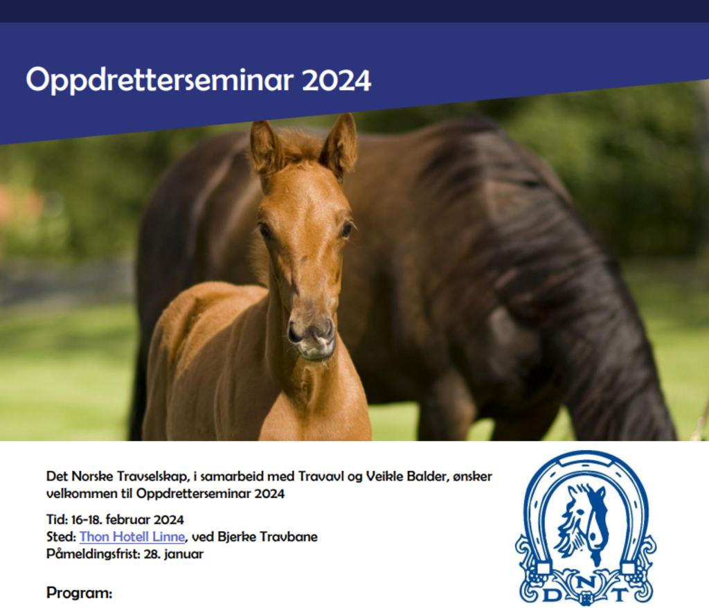 Husk frist oppdretterseminaret