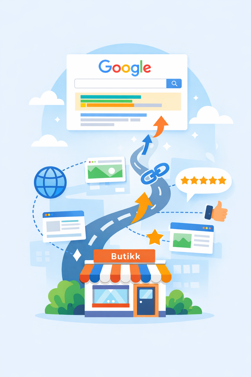 Ekstern SEO: Slik blir bedriften din lettere &aring; finne p&aring; Google