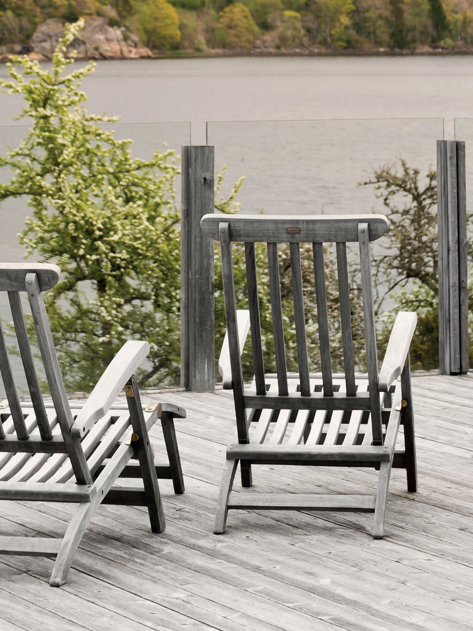 Få en vakker og naturlig sølvgrå terrasse
