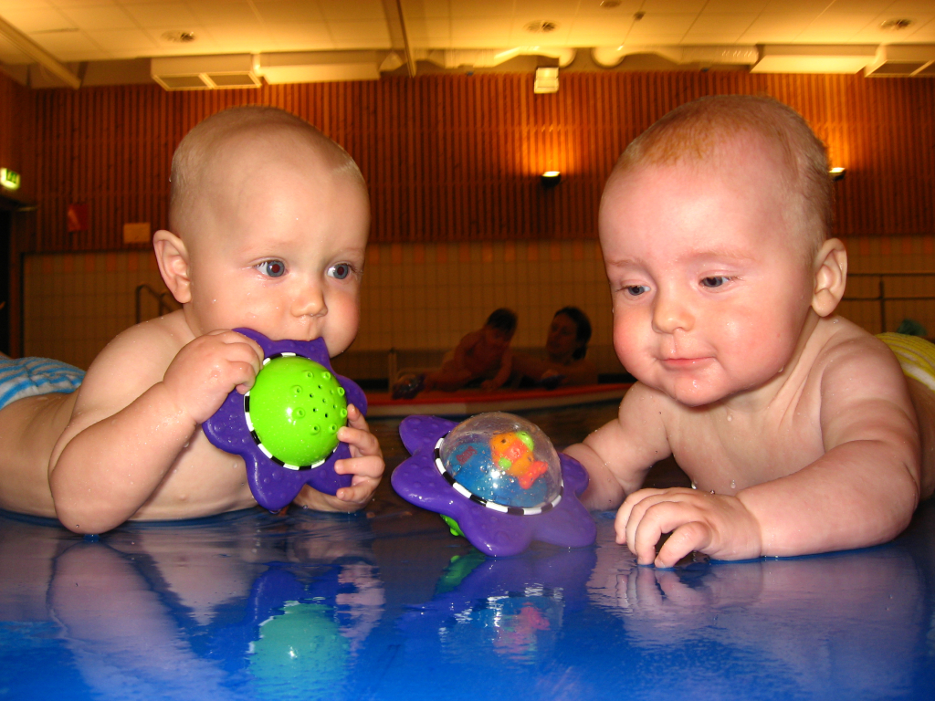 Babies and motor skills.