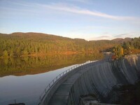 Røssvolldemningen i Ålesund, Høst/vinter 2008: Røssvolldemningen en fin høstdag i 2008.