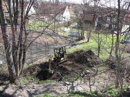 2010 - Den gamle oljetanken graves opp