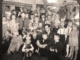 Juletrefest på klubbhuset 1956