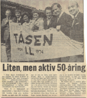 Tåsen IL 50 år