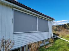 Zipscreen på to vinduer