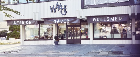 PF Waage butikkfasade