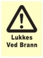 Fare Lukkes ved brann