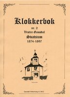 Klokkerbok nr 2 - V. Gausdal- Svatsum