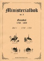 Ministerialbok nr 3 - Gausdal