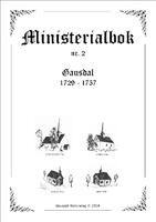 Ministerialbok nr 2 -  Gausdal