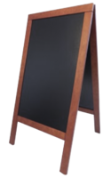 Gatestativ Blackboard Duplo, H135cm, Magogny farget