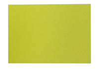 Plastplakat 80x55mm, Gul fluor