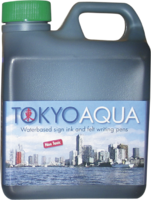 Tusjvæske Tokyo Aqua, grønn 1 ltr.