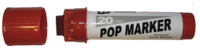 Tusj POP Marker Påfyllbar 20mm, Rød