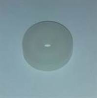 Plastskive 20 x 5 mm. m/4 mm. hull. 100 pk.