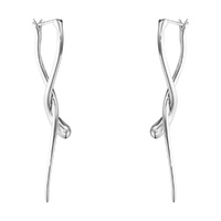 Mercy Long Earring silver 