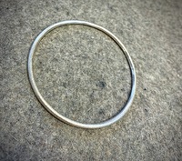 Armring 3 mm matt sølv