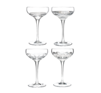 Waterford Mixology Champagneglass 4-pk klar