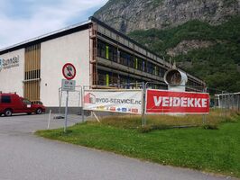 Renovering av yttervegger, Sunndal vidaregåande skole