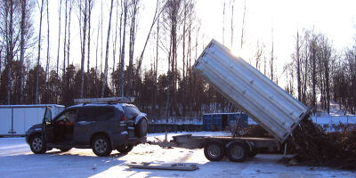 Opprydding og bortkjøring av kvist