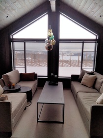 Rullegardiner på hytte, Musdalen